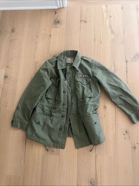 Ralph Lauren Olive Green Polo Field Army Jacket